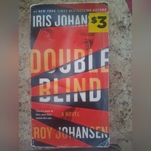 Double Blind by Iris Johan - Red and Black Cover